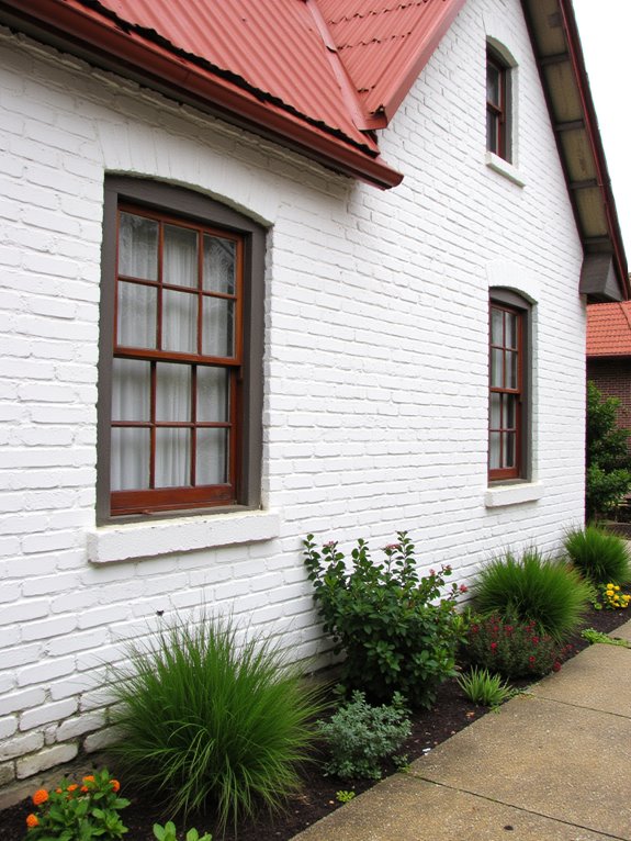timeless charm of whitewashed brick