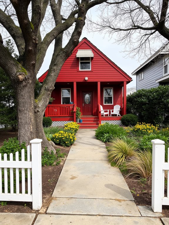 timeless coastal charm red