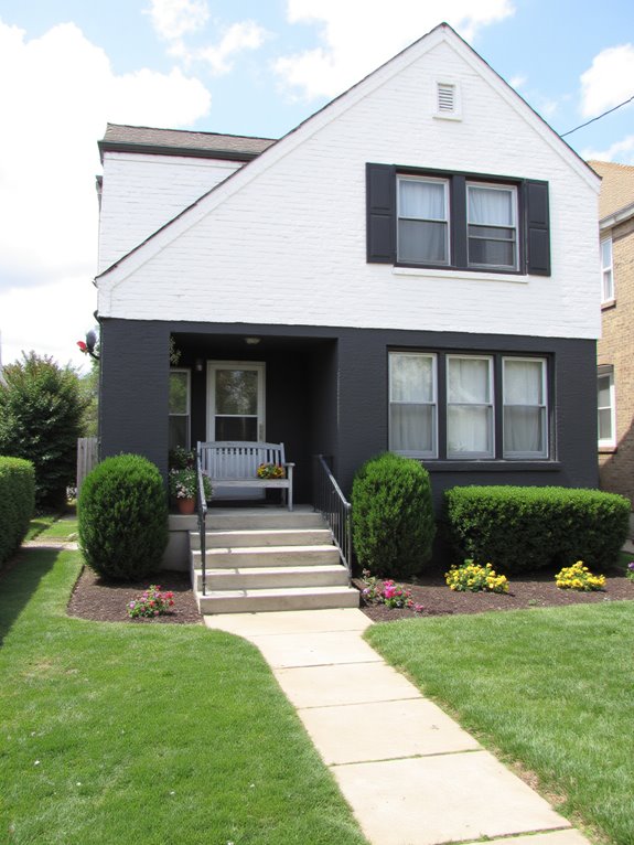 transform brick home s exterior