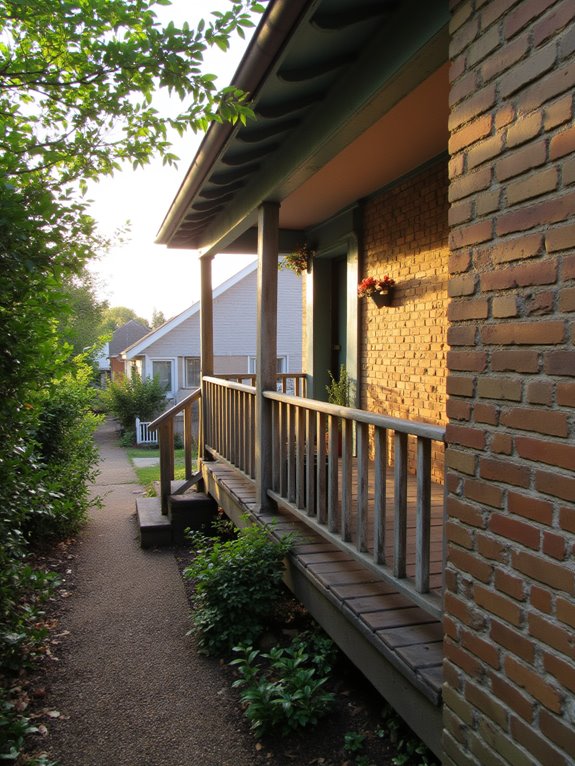 transformative light on brick