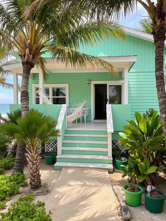 tropical two tone color schemes