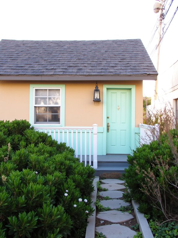 two tone coastal bungalow charm