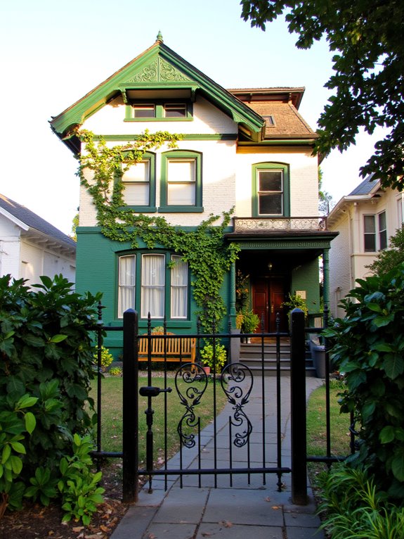 two tone color contrast