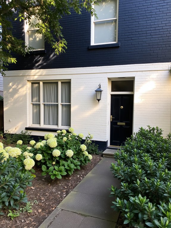 two tone exterior design appeal