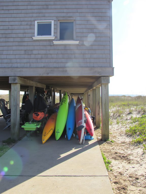 under house practical storage solution
