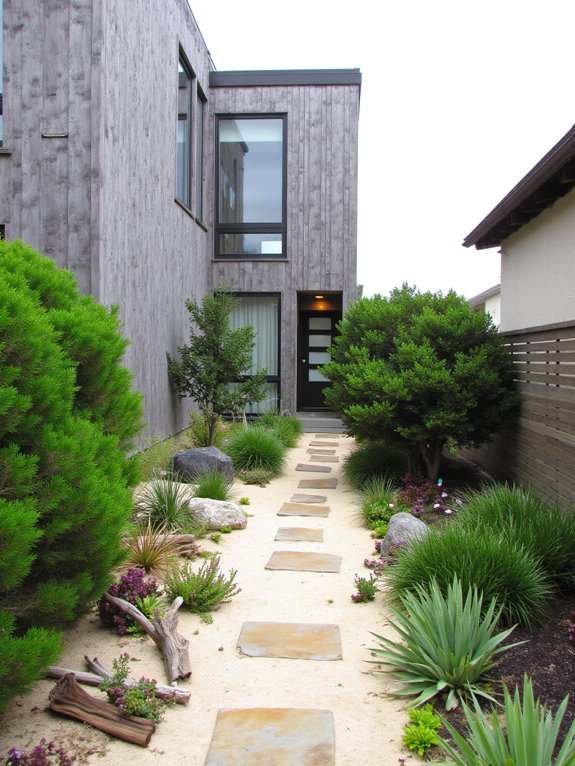 vertical elements low maintenance greenery