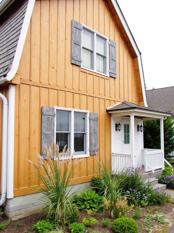 vertical siding enhances aesthetics