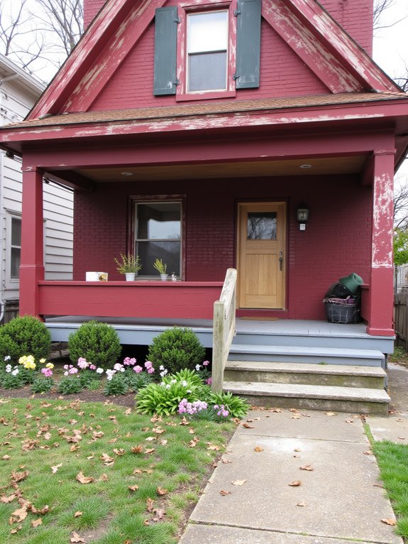vibrant brick home transformations