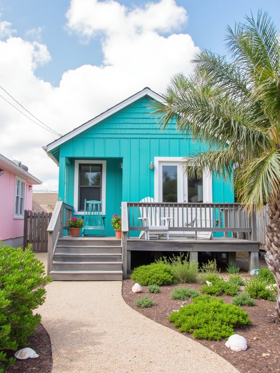 vibrant coastal aesthetic appeal