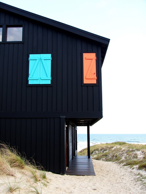 vibrant coastal retreat aesthetics