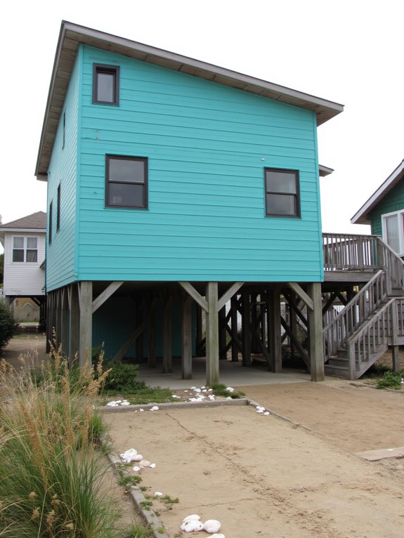 vibrant coastal retreat color