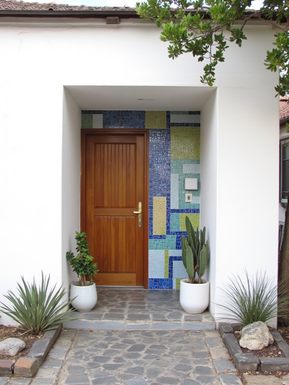 vibrant coastal tile designs