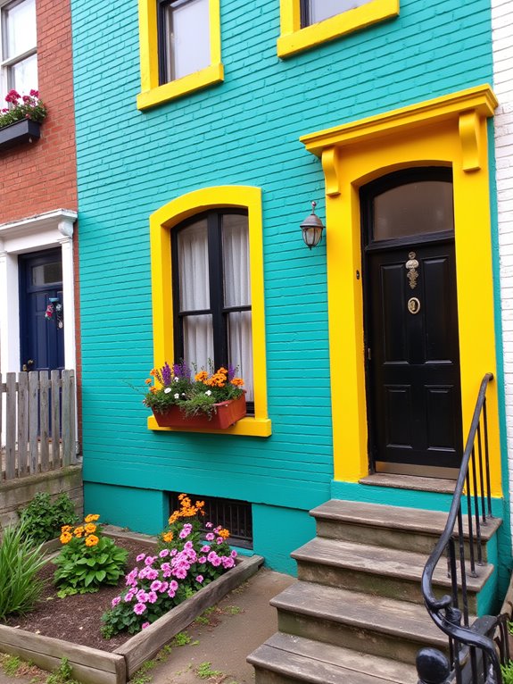 vibrant color combinations enhance charm