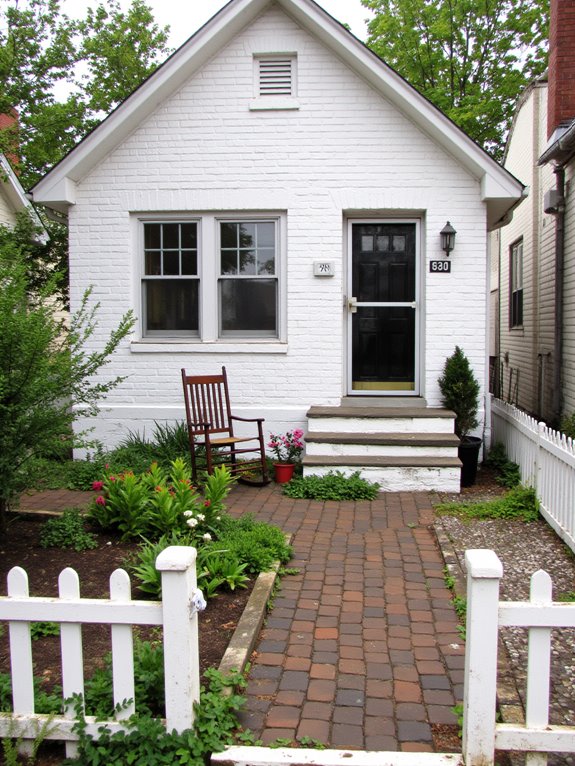 vibrant colors enhance curb appeal