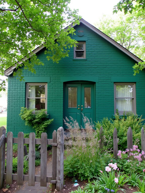 vibrant emerald home statement