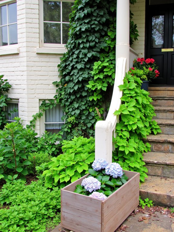 vibrant green curb appeal