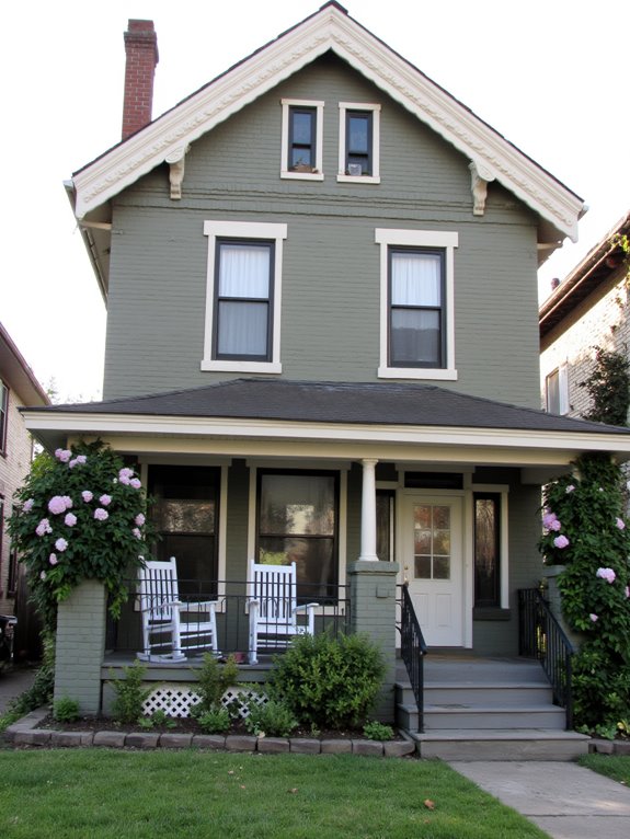 vibrant victorian brick homes