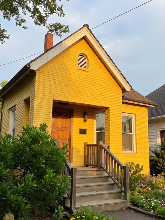 vibrant yellow enhances appeal