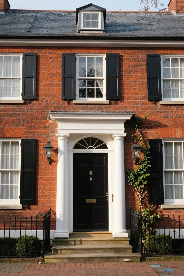 Classic Portico Entry