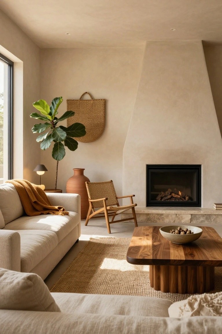Sculptural Wood Coffee Tables