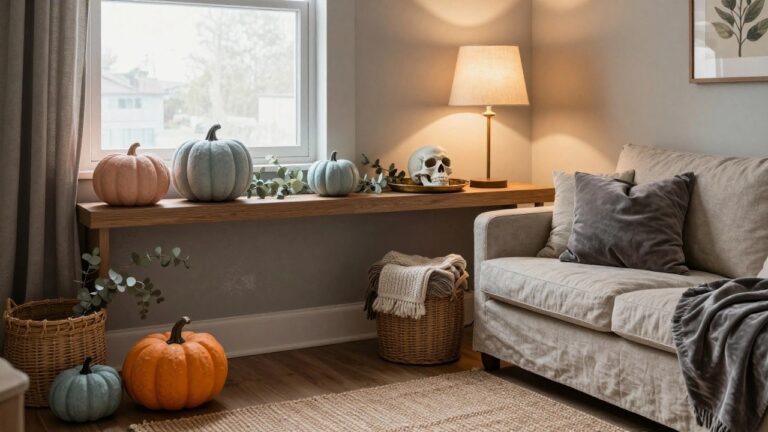 18 Pastel Halloween Decor Ideas That Are Soft Yet Spooky