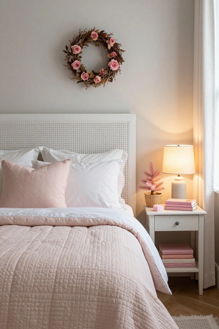 Blush Pink Bedding for Holiday Comfort