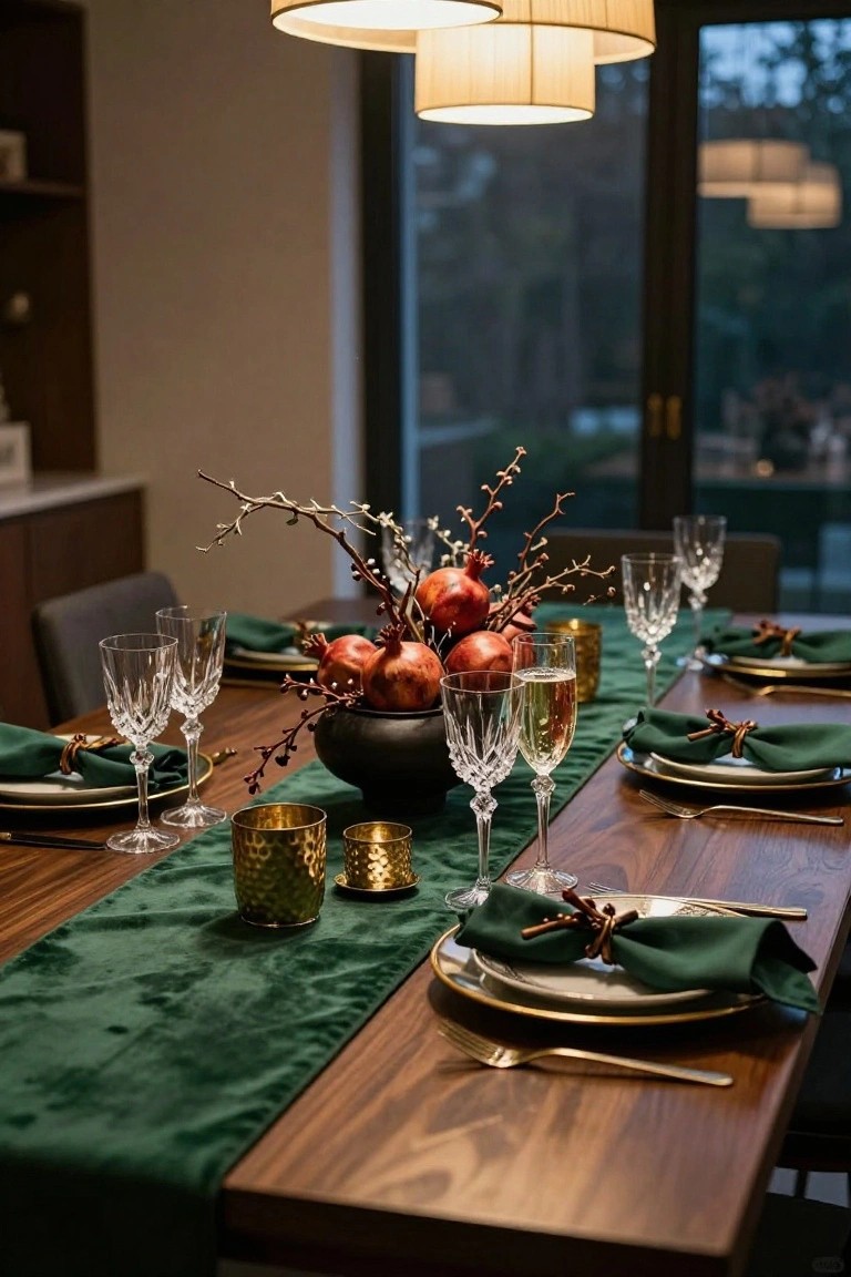 Pomegranates Add Natural Holiday Color