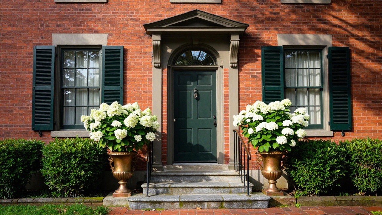 18 Colonial House Exterior Entryway Designs That Welcome Guests With Style