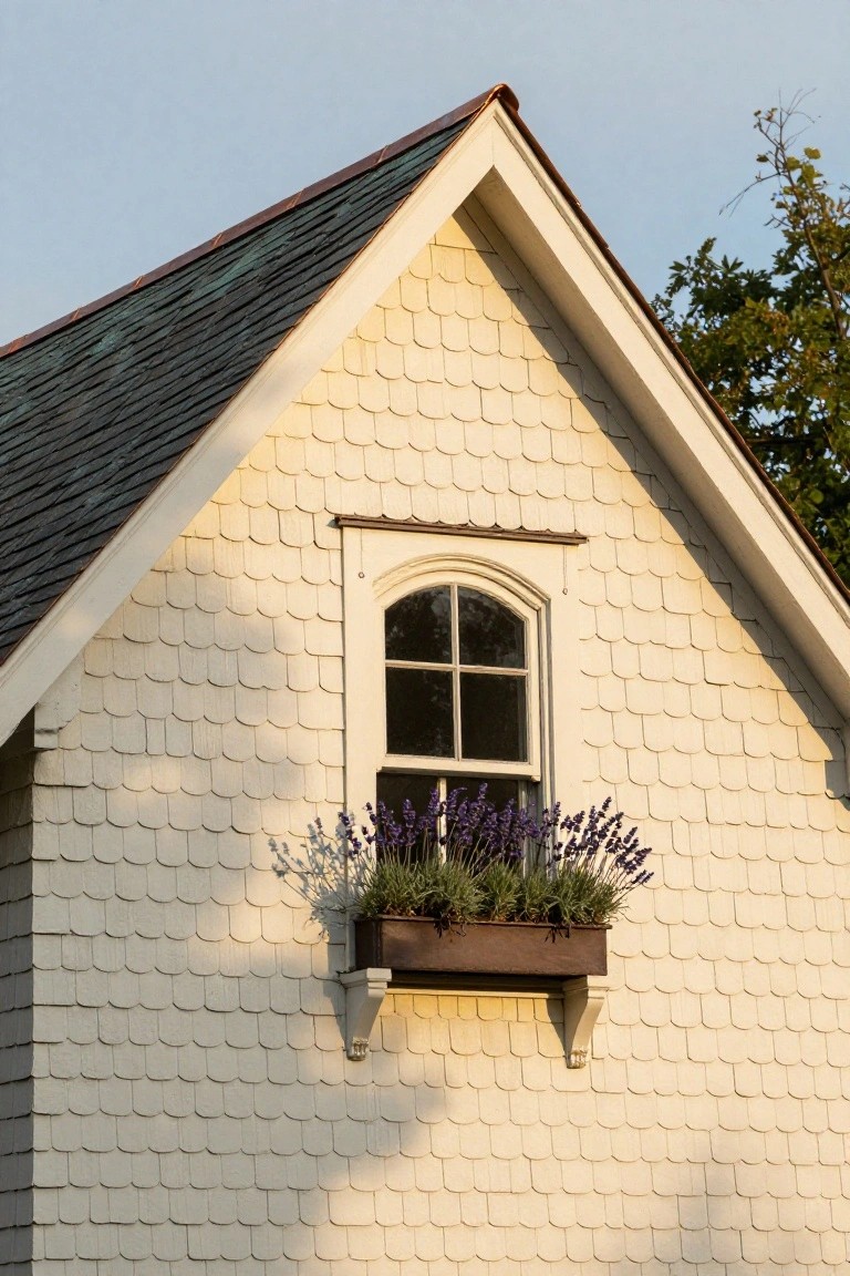 Scalloped Shingle Siding