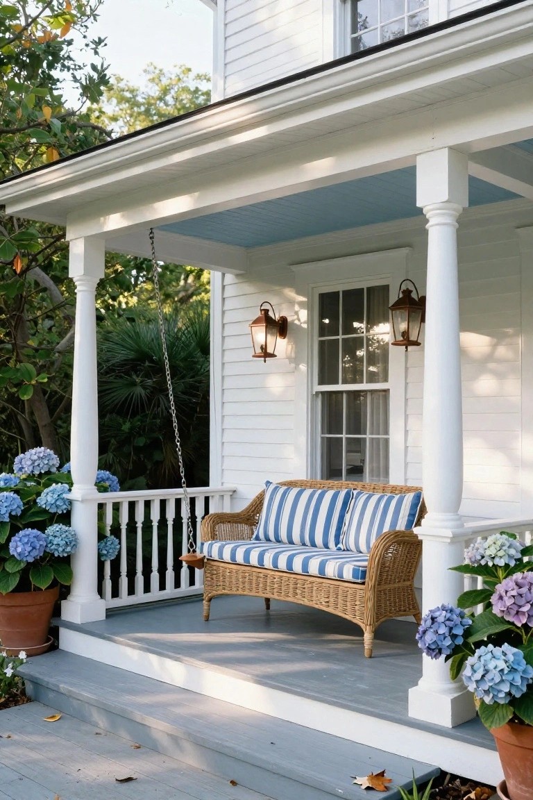 10 Colonial House Exterior Wraparound Porch Designs That Feel Inviting