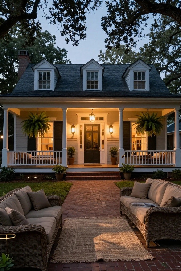 10 Colonial House Exterior Wraparound Porch Designs That Feel Inviting