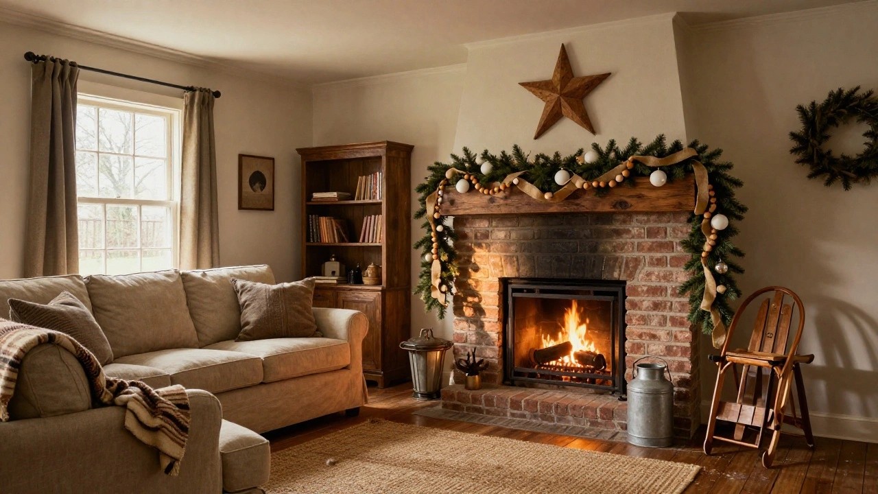 19 Rustic Farmhouse Christmas Tree Ideas That Add Warmth and Charm
