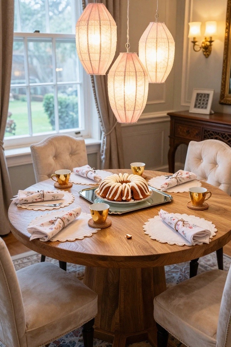 Festive Bundt Cake Centerpiece