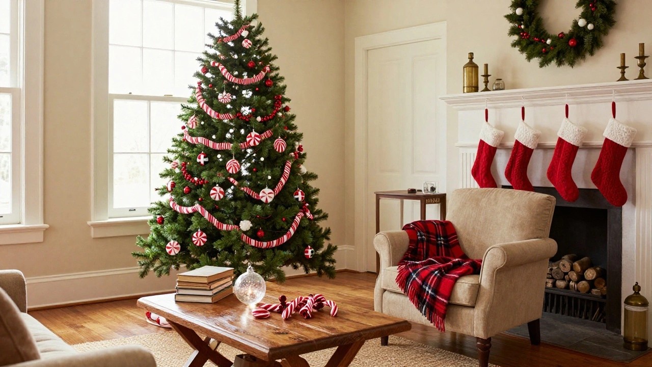 20 Sweet Candy Cane Christmas Tree Ideas That Feel Wonderfully Nostalgic