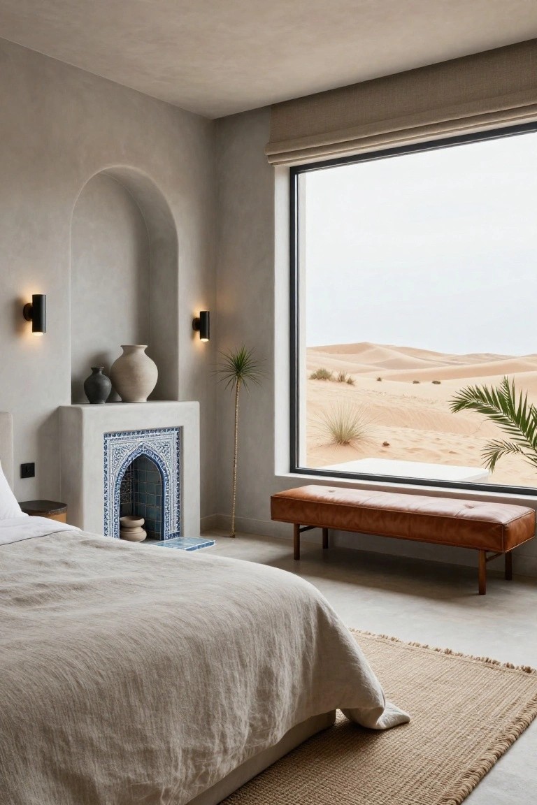 Floor-to-Ceiling Bedroom Windows