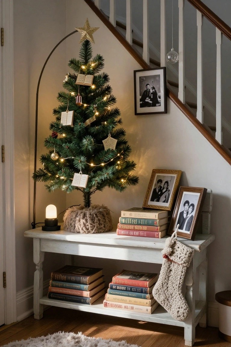 DIY Glitter Book Ornaments