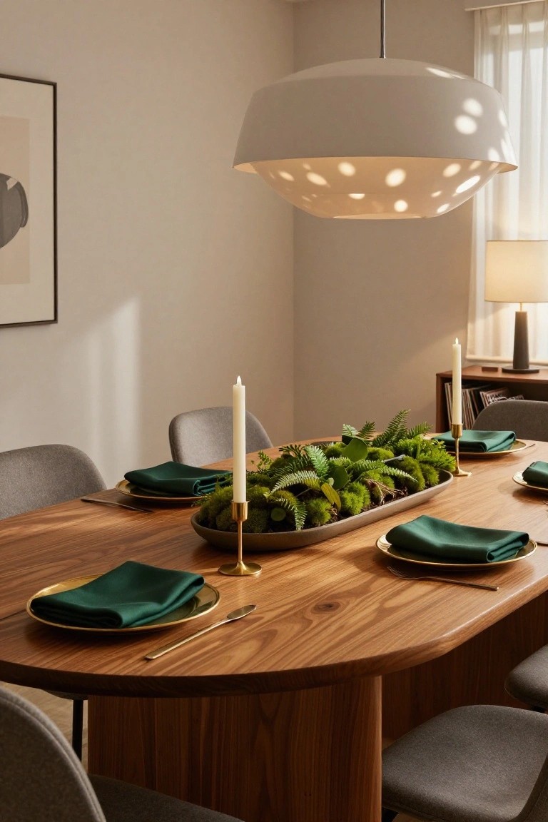 Natural Greenery Centerpiece