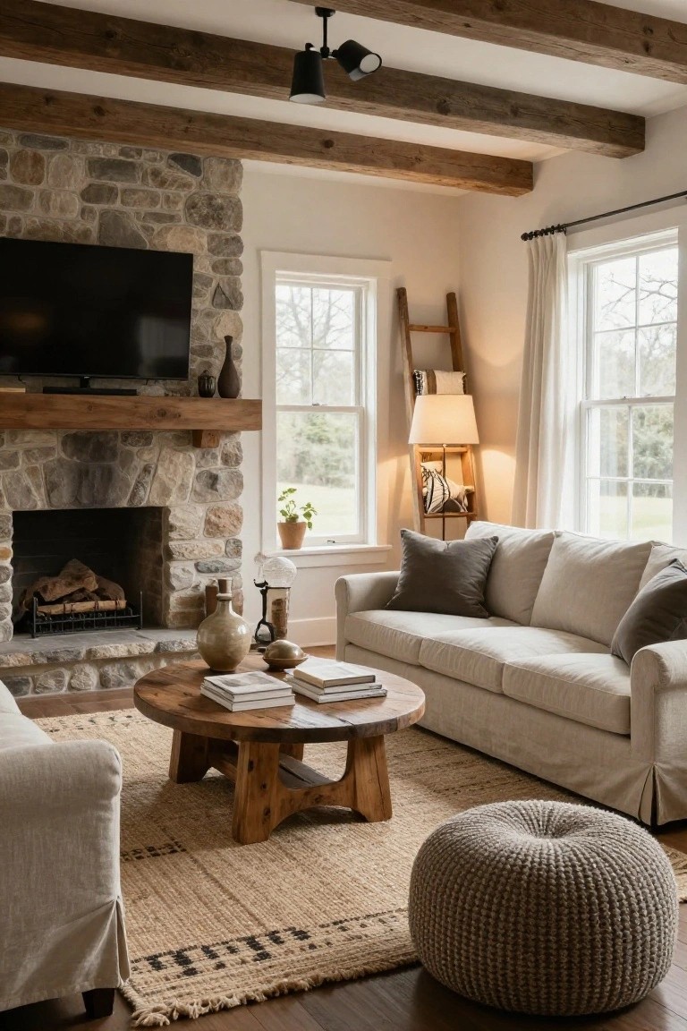 Exposed Wood Beam Ceilings