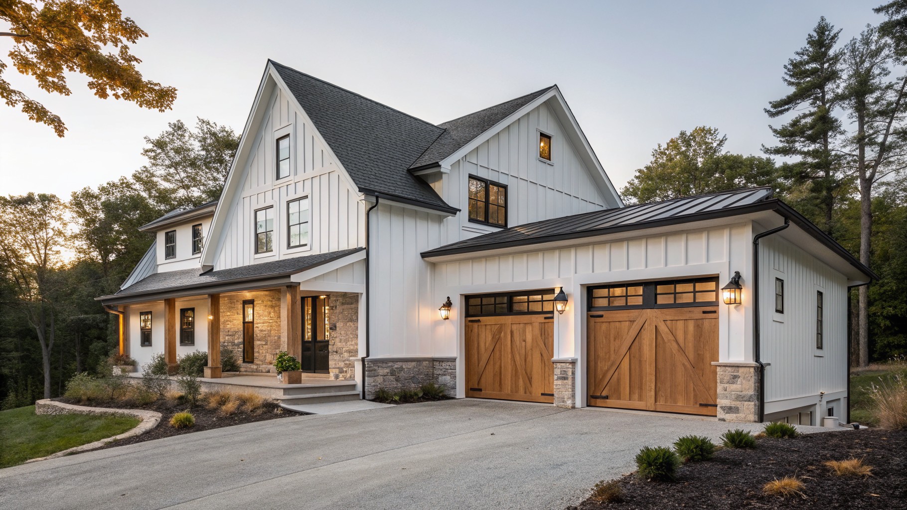 21 Modern Farmhouse Garage Placement Ideas For Smart Design