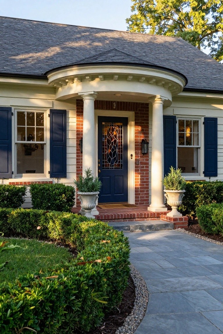 Frame Your Entry with a Portico