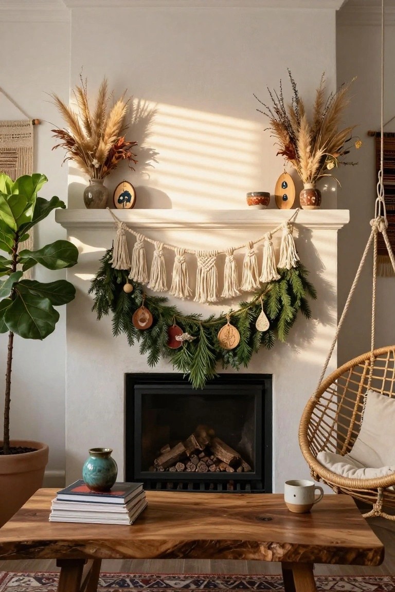 Boho Macrame Garland Layers