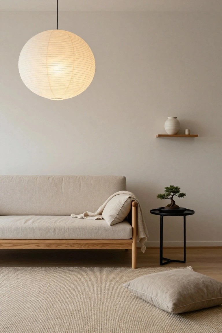 Large Paper Lantern Pendant Light