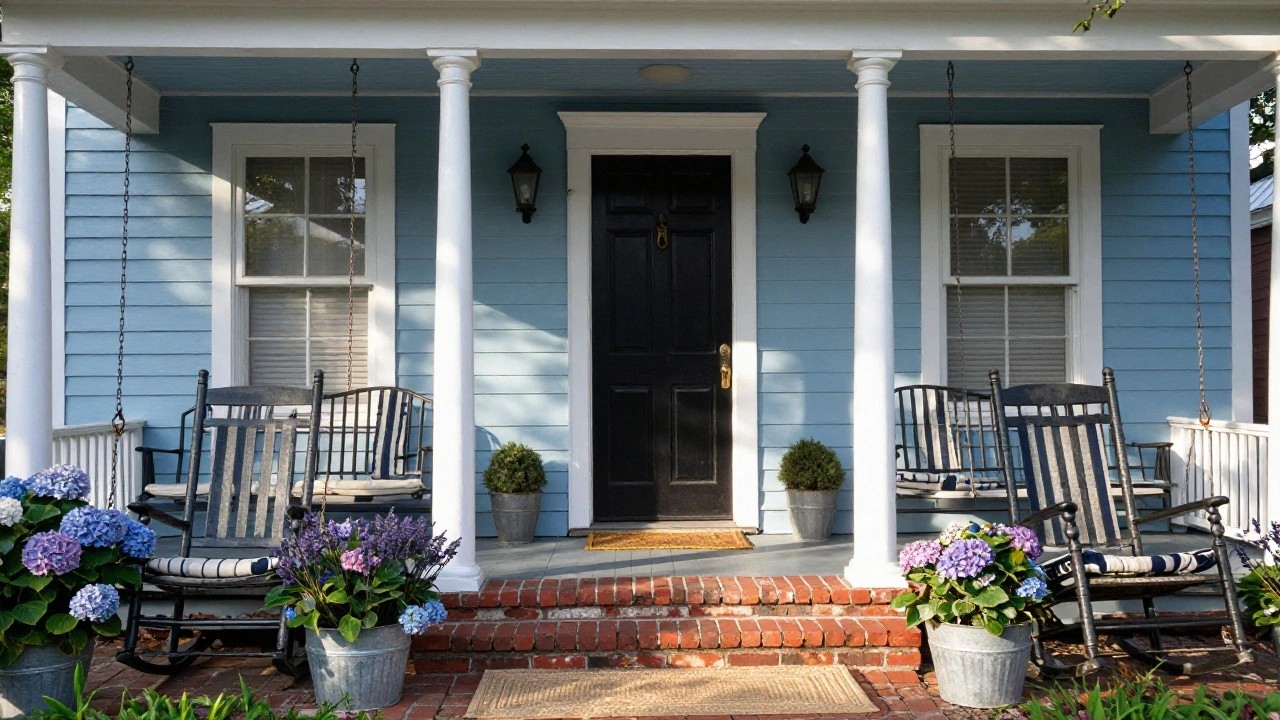19 Colonial House Exterior Front Porch Ideas For Cozy Outdoor Living