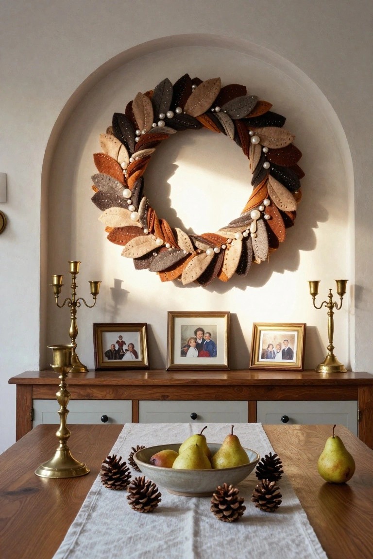 Laundry Room Yarn Wreath