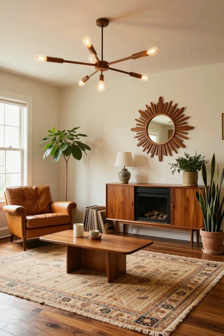 Sputnik-Style Chandelier