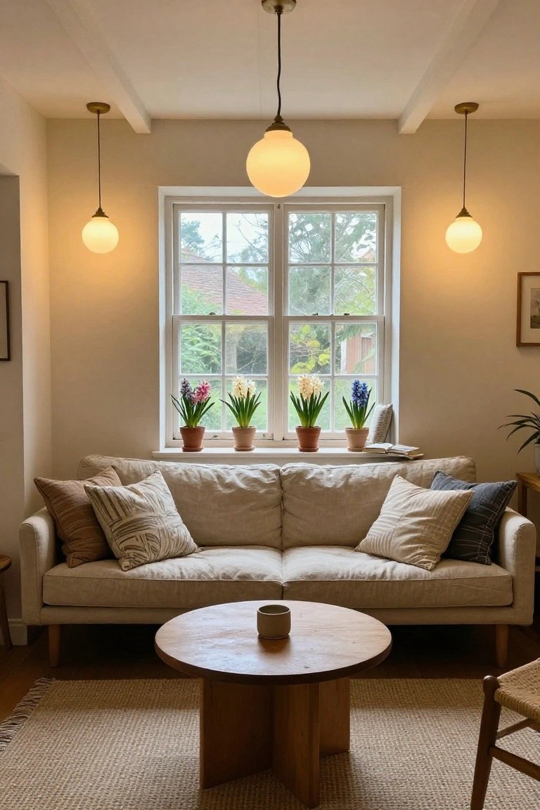White Globe Pendant Lights