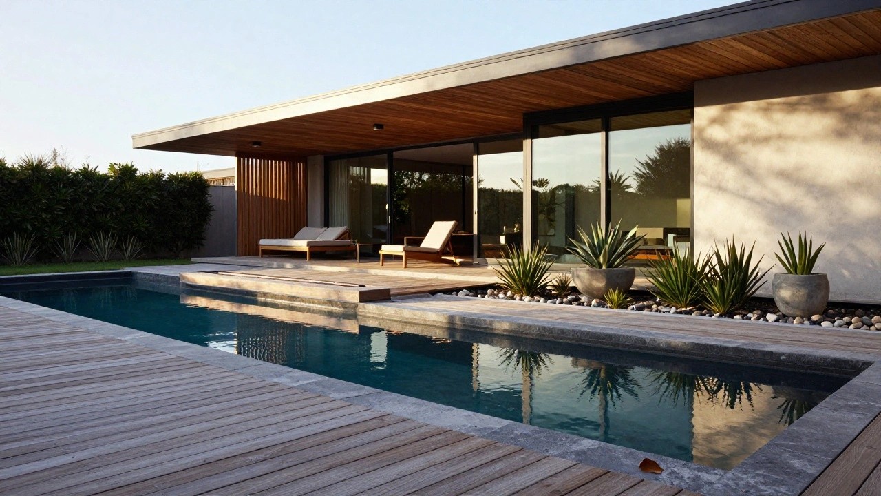 18 Modern House Exterior Pool Designs That Feel Resort-Like