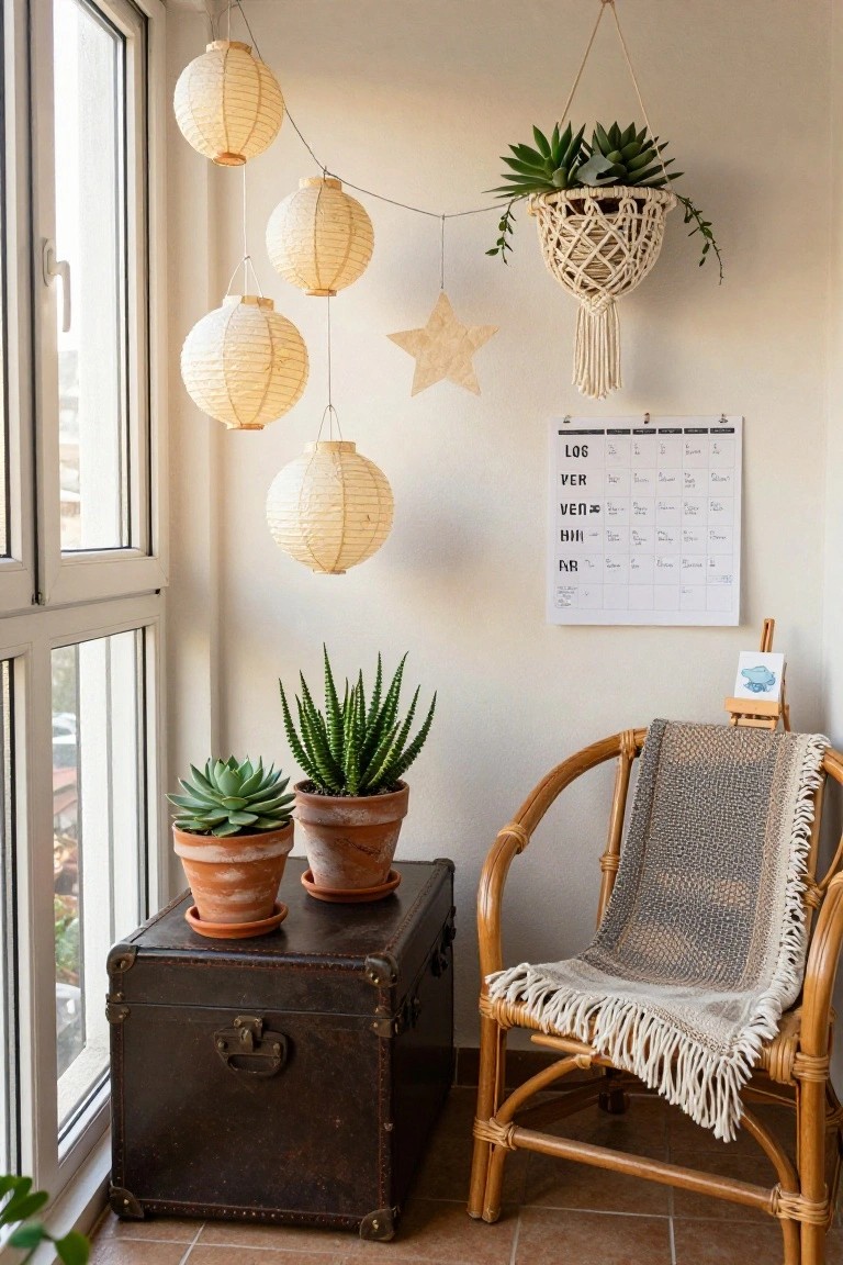 Hanging Paper Lanterns for Festive Glow