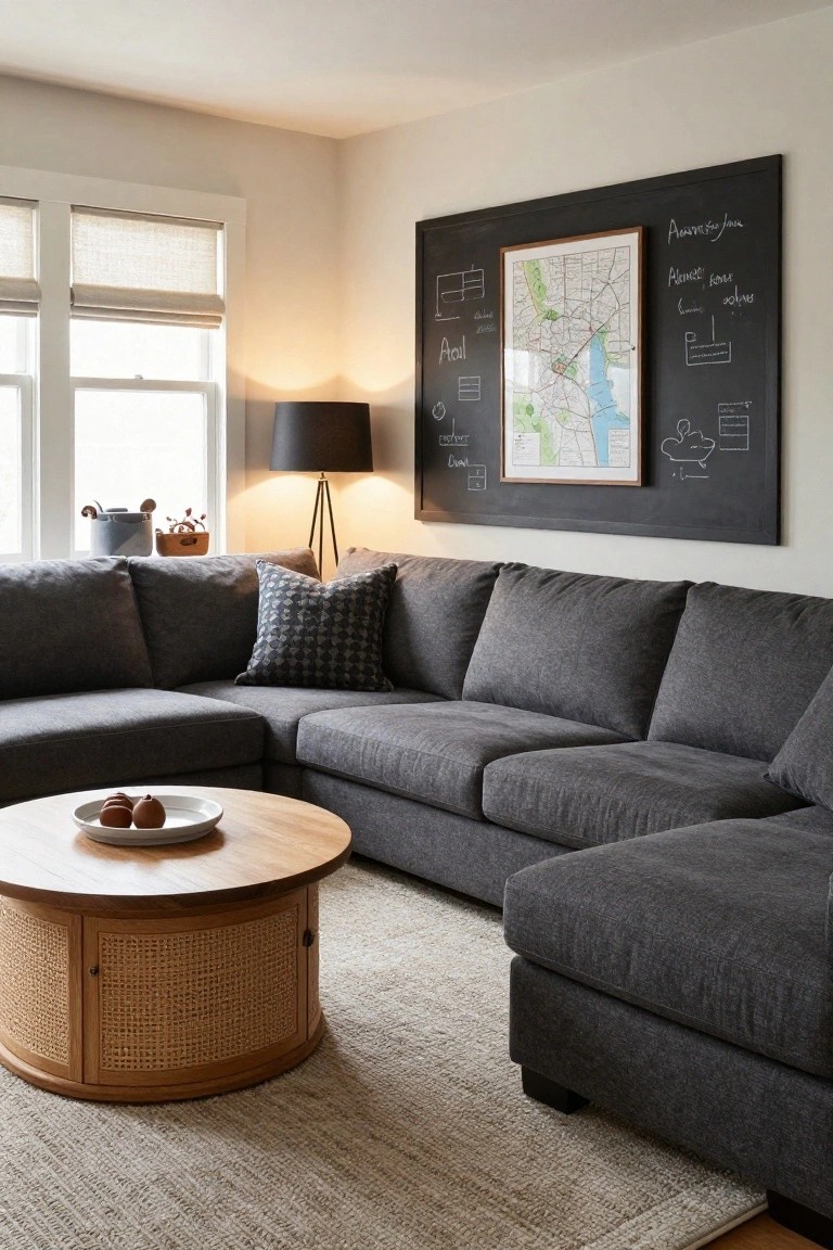 Cozy Corner with L-Shaped Sectional
