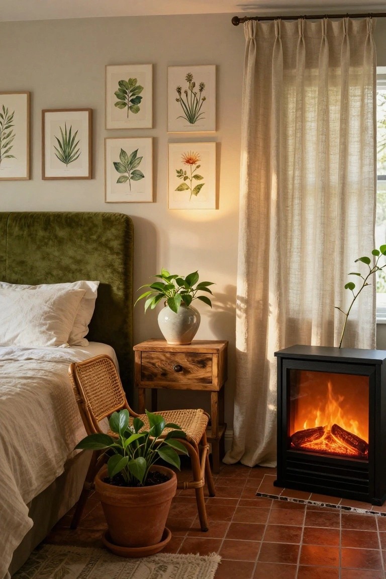 Bedroom Botanicals and Greenery